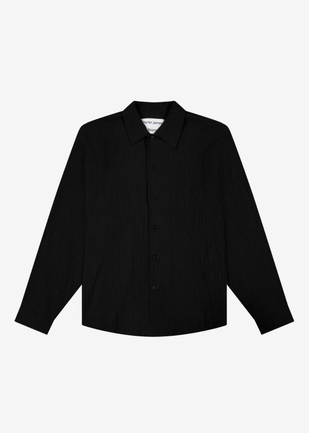 Pleated Big Business Shirt Black | PORTER JAMES SPORTS | Mad About The Boy