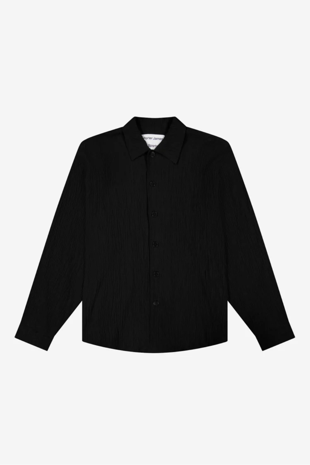 Pleated Big Business Shirt Black | PORTER JAMES SPORTS | Mad About The Boy