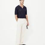 Kore Studios Luca Linen Polo - Midnight | Kore Studios | Mad About The Boy