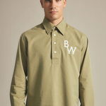 Benny L/S Shirt - Green | Brotherwolf | Mad About The Boy