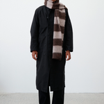 Wool Mohair Striped Scarf - Mocha | Observe Gallery | Mad About The Boy
