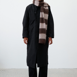 Wool Mohair Striped Scarf - Mocha | Observe Gallery | Mad About The Boy