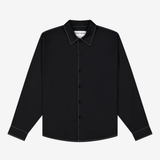 Big Business Shirt Black Oxford + Contrast Stitch | PORTER JAMES SPORTS | Mad About The Boy