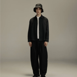 Big Business Shirt Black Oxford + Contrast Stitch | PORTER JAMES SPORTS | Mad About The Boy