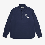 Benny L/S Shirt - Navy | Brotherwolf | Mad About The Boy