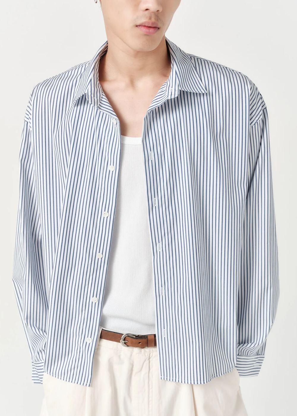ASHA JASPER - Grid Shirt / Piano Stripe | ASHA JASPER | Mad About The Boy