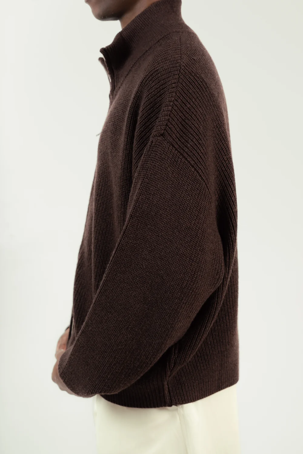 Solace Theory The Funnel Knit - Loam | SOLACE THEORY | Mad About The Boy