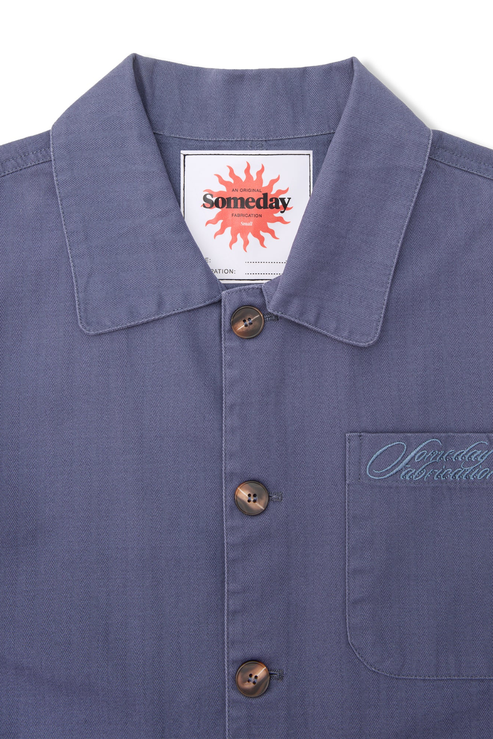 Someday Fabrications - Everywear Chore Coat / Washed Indigo | Someday Fabrications | Mad About The Boy