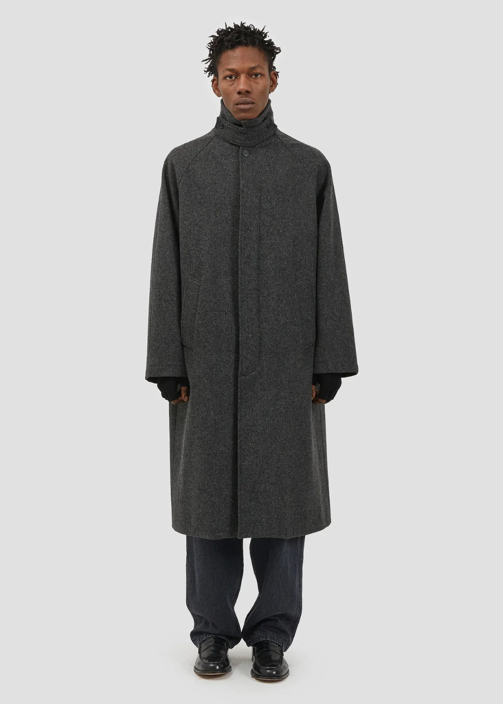 Fairly Normal - Raglan Top Coat / Wool Grey | Fairly Normal | Mad About The Boy