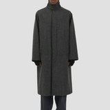 Raglan Top Coat Wool Grey | Fairly Normal | Mad About The Boy