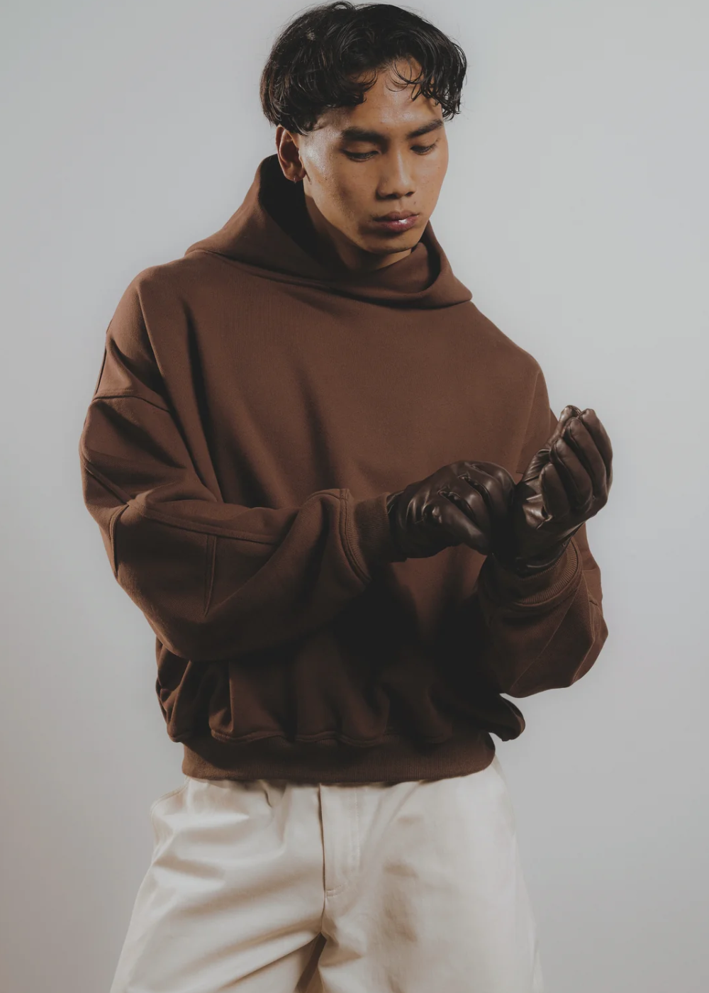 THE HOODED SWEATSHIRT - LOGWOOD | SOLACE THEORY | Mad About The Boy
