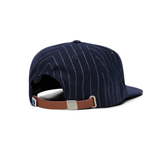 Spellout Ballcap| Pinstripe Navy