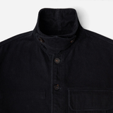 French Chore Coat - Noir (Black)