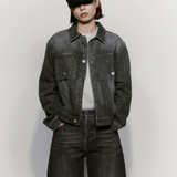 Dart-Knee Japanese Denim - Washed Black | PORTER JAMES SPORTS | Mad About The Boy