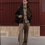 NN.07 Kay Lightweight Relaxed Fit Trouser Khaki Melange | NN07 | Mad About The Boy