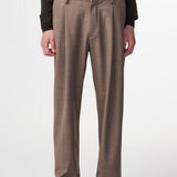 NN.07 Kay Lightweight Relaxed Fit Trouser Khaki Melange | NN07 | Mad About The Boy