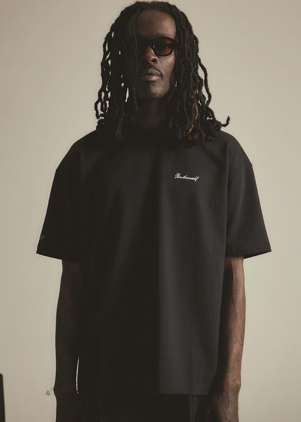 Quality Goods Tee - Black | Brotherwolf | Mad About The Boy