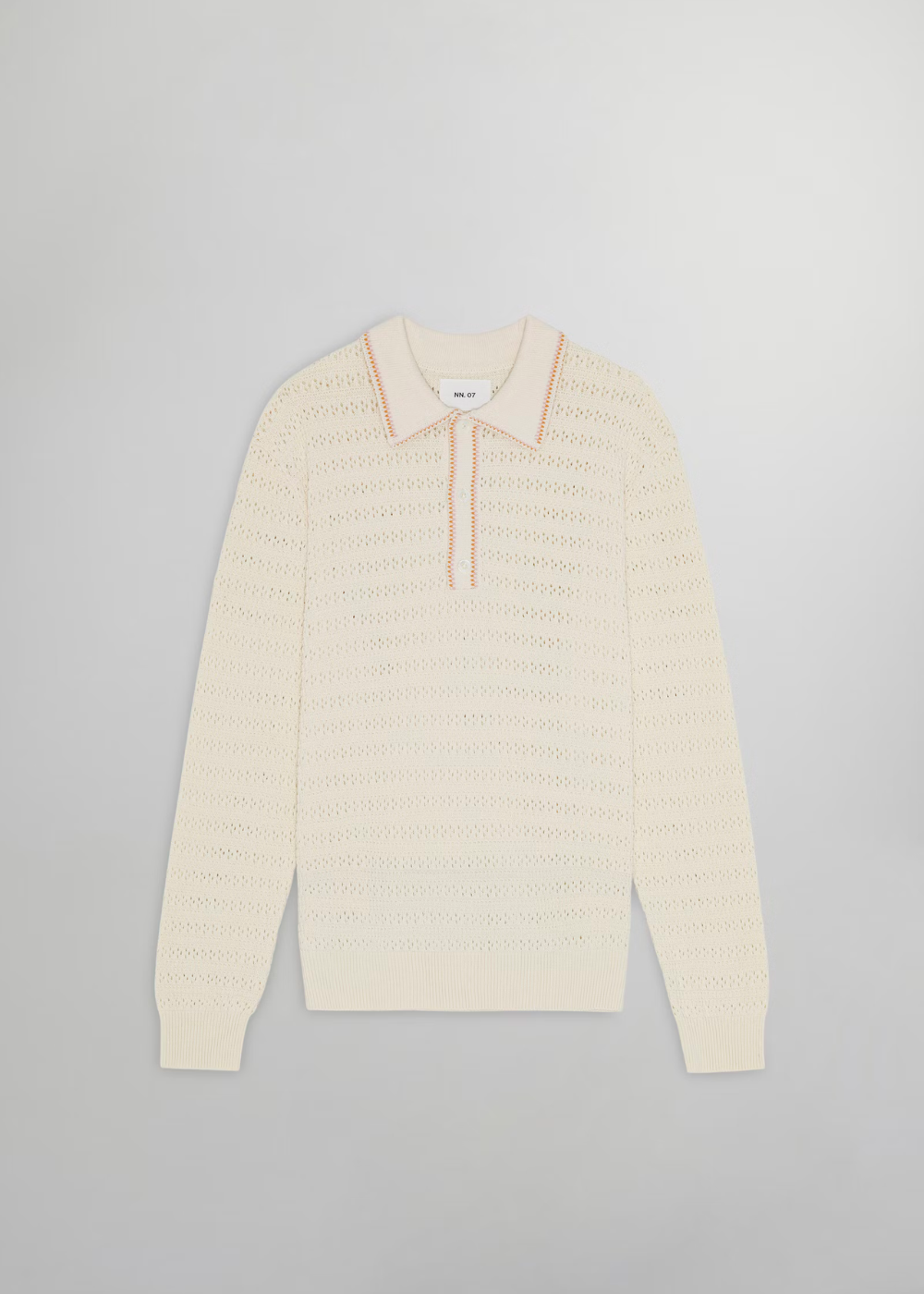 Josh Organic Cotton Polo Ivory | NN07 | Mad About The Boy