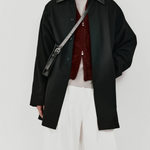 Brushed Knitted Zip Up / Burgundy | PORTER JAMES SPORTS | Mad About The Boy