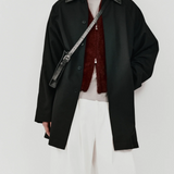 Brushed Knitted Zip Up / Burgundy | PORTER JAMES SPORTS | Mad About The Boy