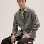 NN.07 Deon Flannel Shirt Coral Check | NN07 | Mad About The Boy