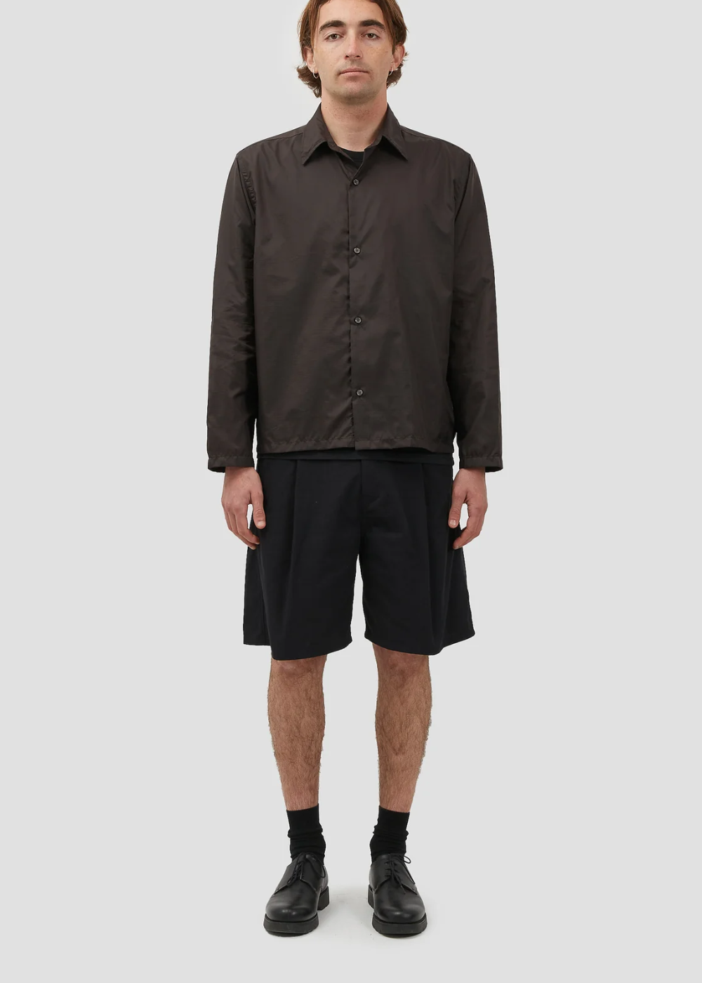 Box Shirt Nylon Brown | Fairly Normal | Mad About The Boy