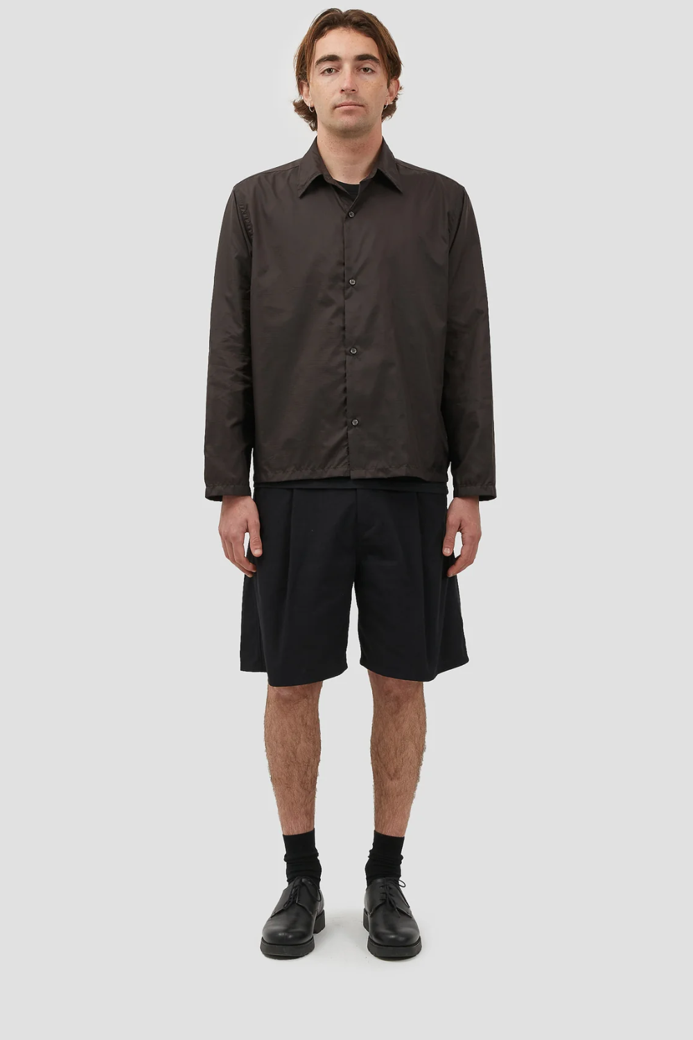 Box Shirt Nylon Brown | Fairly Normal | Mad About The Boy