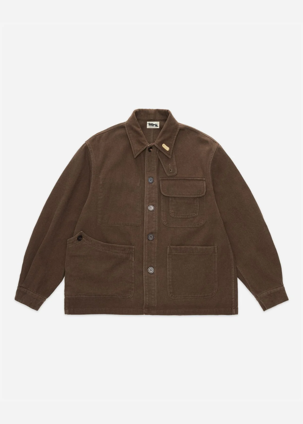 Colour Plane - French Chore Coat / Chocolate Brown | Colour Plane | Mad About The Boy
