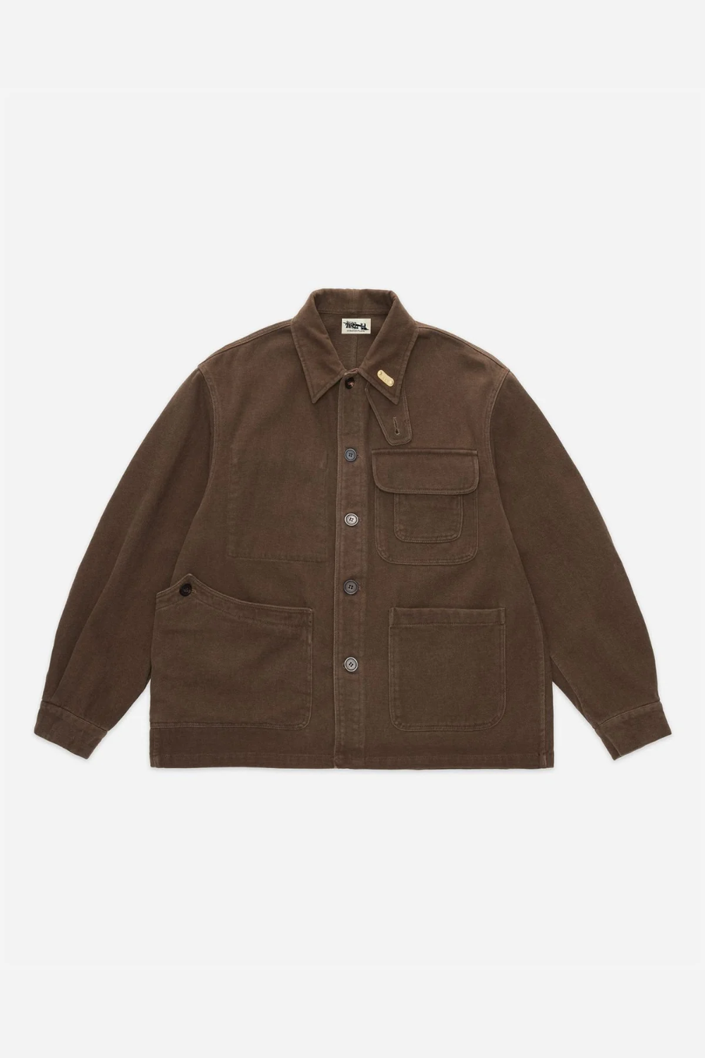 Colour Plane - French Chore Coat / Chocolate Brown | Colour Plane | Mad About The Boy