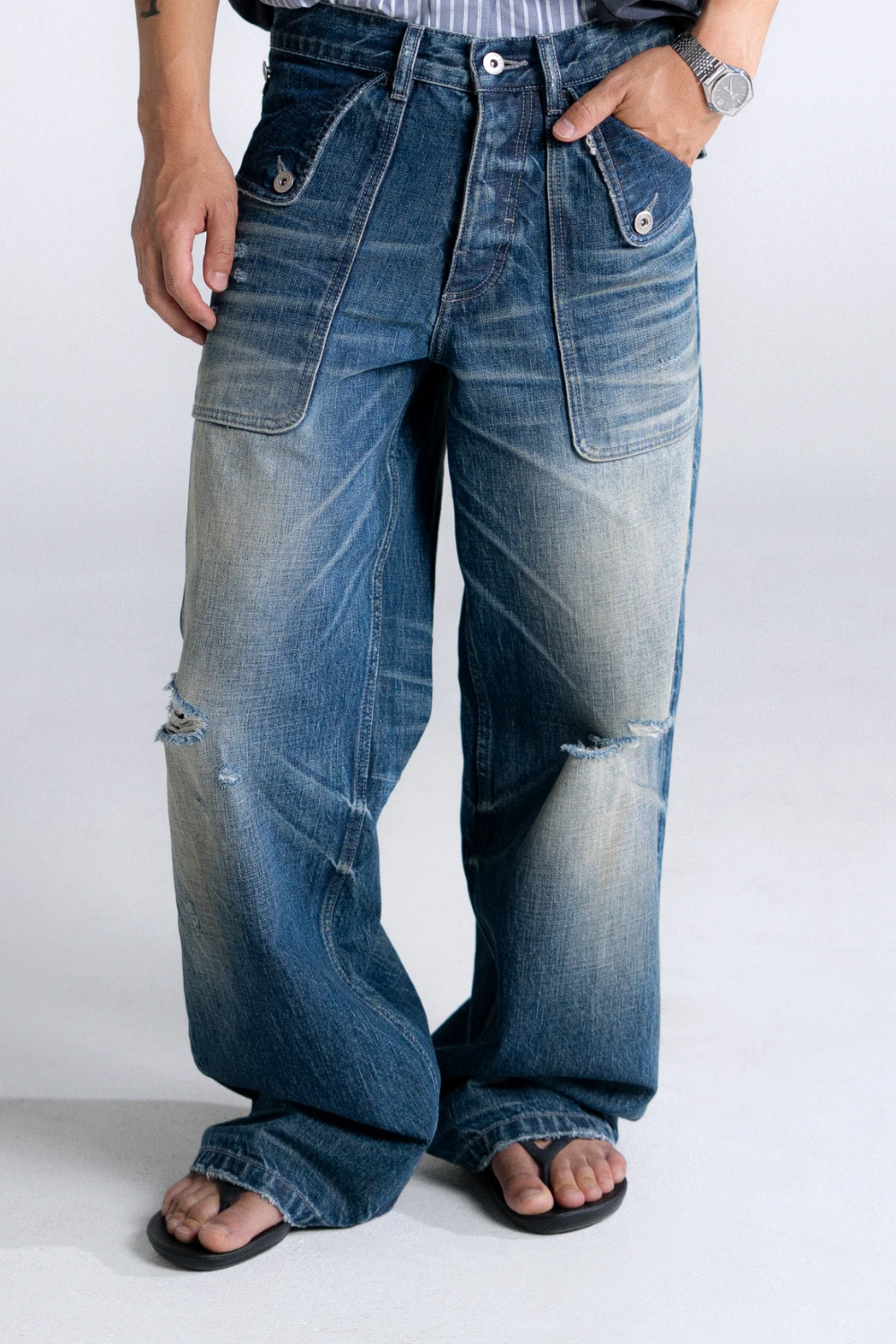 Mule Ear Denim - Dark Wash | BLANK CO. | Mad About The Boy