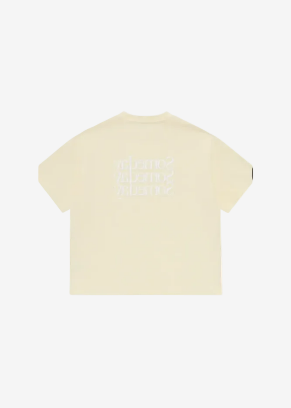 Someday Transparency Tee | BUTTER YELLOW | Someday Fabrications | Mad About The Boy