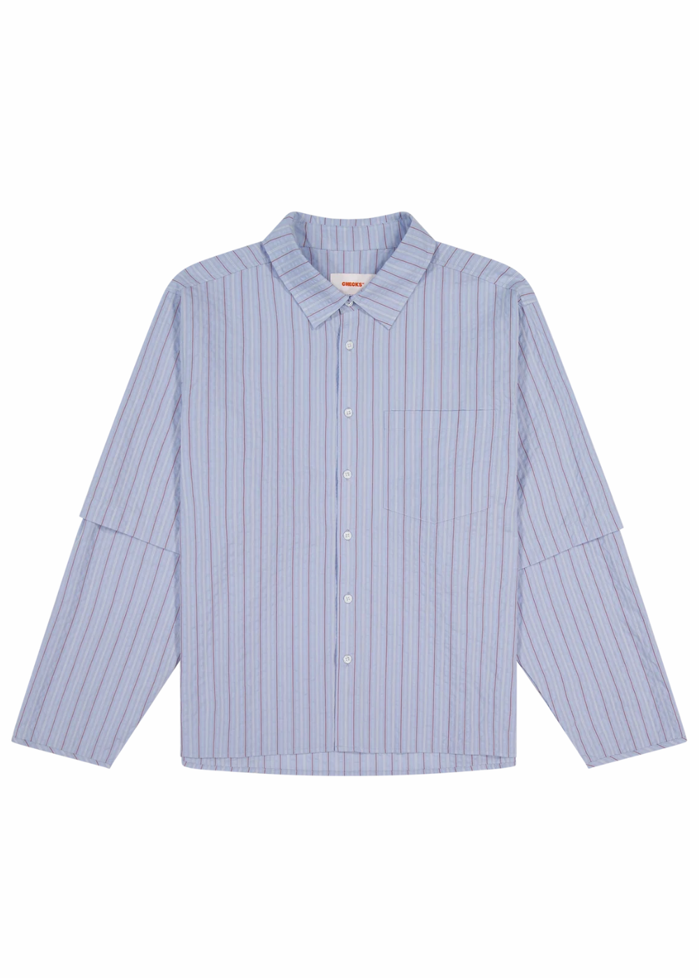 Layered Shirt Blue Stripe | Mad About The Boy | Mad About The Boy