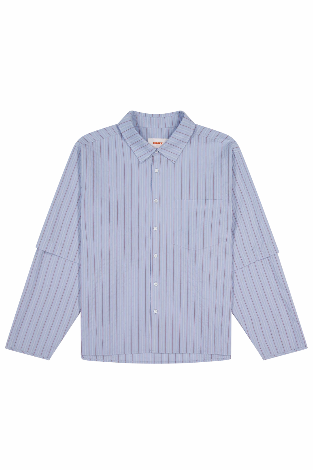 Layered Shirt Blue Stripe | Mad About The Boy | Mad About The Boy
