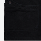 French Chore Coat - Noir (Black)