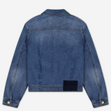 Denim Trucker Jacket - Light Mid-Wash | PORTER JAMES SPORTS | Mad About The Boy