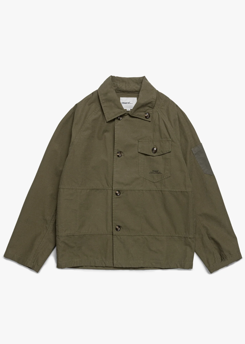 Observe Panel Jacket - Army | Observe Gallery | Mad About The Boy