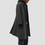 Raglan Top Coat Wool Grey | Fairly Normal | Mad About The Boy