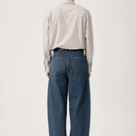 ASHA JASPER - Volume Italian Denim Trouser / Stonewashed Indigo | ASHA JASPER | Mad About The Boy