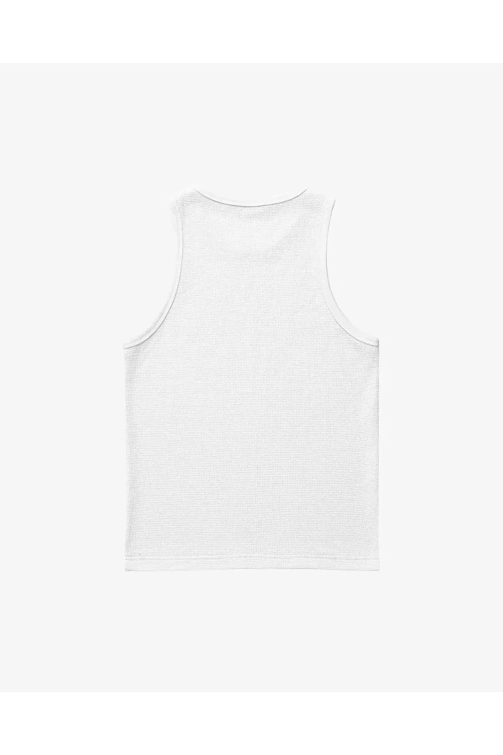 Brother Wolf - Perforated Tank - Off White | Brotherwolf | Mad About The Boy