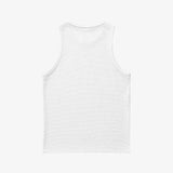 Brother Wolf - Perforated Tank - Off White | Brotherwolf | Mad About The Boy