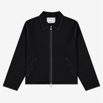 Workers Jacket Black Wool + Contrast Stitch | PORTER JAMES SPORTS | Mad About The Boy