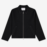Workers Jacket Black Wool + Contrast Stitch | PORTER JAMES SPORTS | Mad About The Boy
