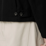 ASHA JASPER - Cary Jacket - Black Cotton Wool Twill | ASHA JASPER | Mad About The Boy