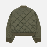 Reversible Bomber Jacket - Military Green
