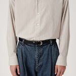 ASHA JASPER - Volume Italian Denim Trouser / Stonewashed Indigo | ASHA JASPER | Mad About The Boy