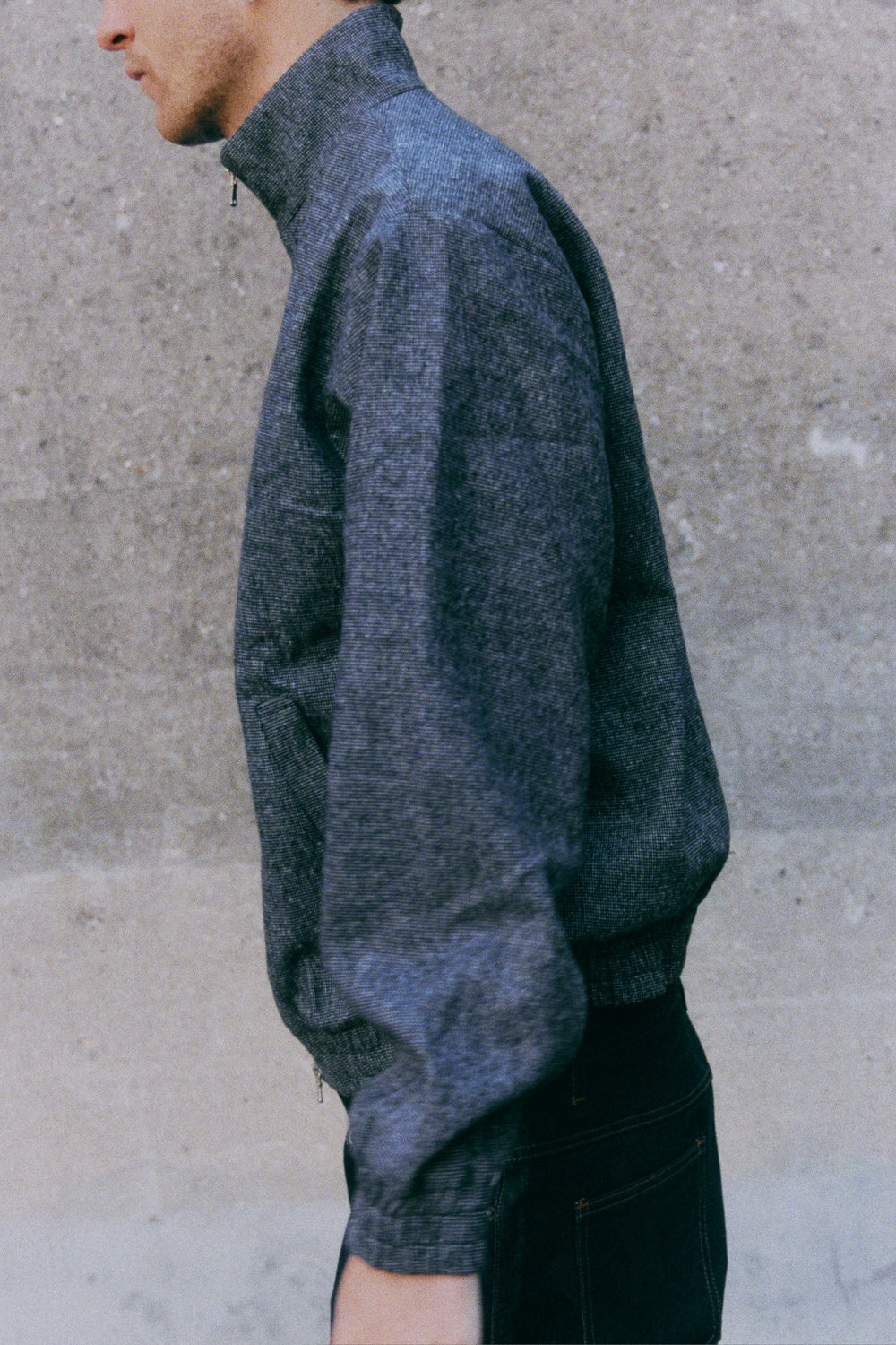 Maecor - Aksel Zip / Grey Melange | Maecor | Mad About The Boy