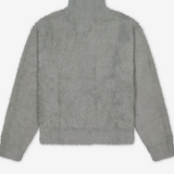 Brushed Knitted Zip Up / Grey | PORTER JAMES SPORTS | Mad About The Boy