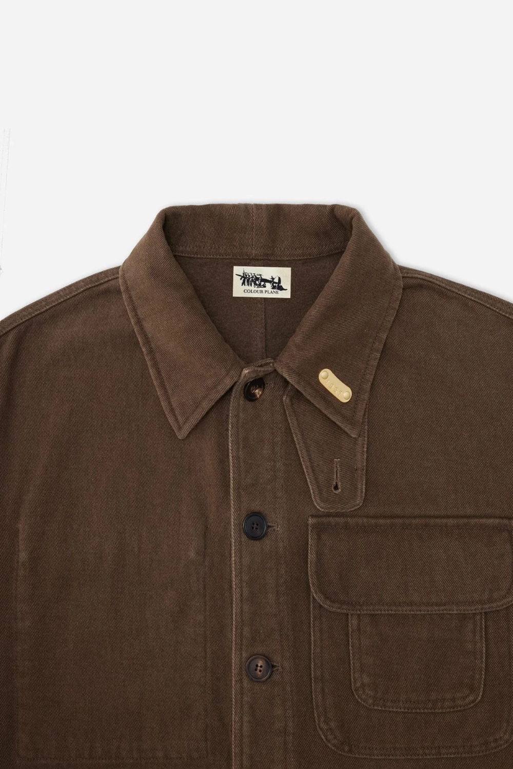 Colour Plane - French Chore Coat / Chocolate Brown | Colour Plane | Mad About The Boy