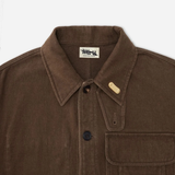 Colour Plane - French Chore Coat / Chocolate Brown | Colour Plane | Mad About The Boy