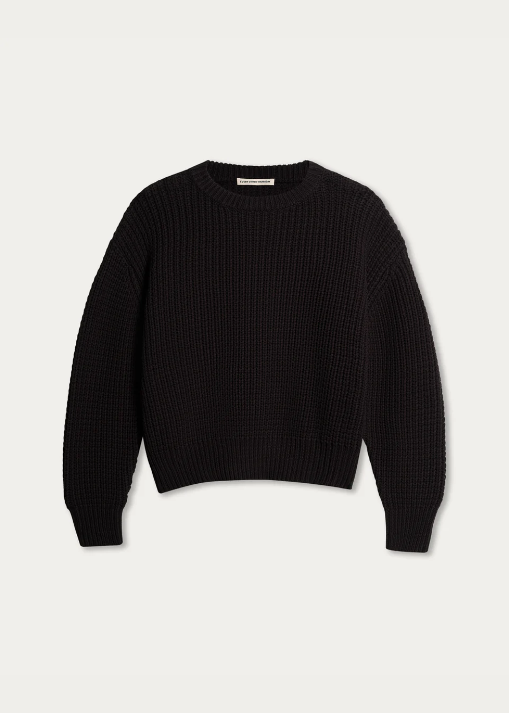 Fishermans Knit - Black | Every Other Thursday | Mad About The Boy